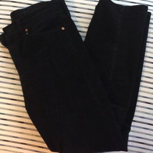 Men’s Levi’s 514 black corduroys